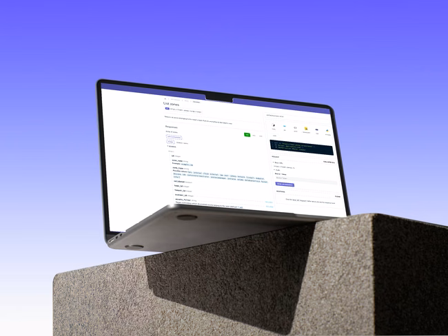 Panop REST API reference, List zones endpoint